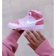 Nike Air Jordan 1 Mid Digital Pink CW5379-600 Digitalpink/White-Pinkfoam-Sail