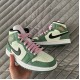 Nike Air Jordan 1 Mid Dutch Green CZ0774-300 Dutch Green/Black/Barely Green/Arctic Pink