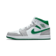 Nike Air Jordan 1 Mid Grey Green DC7294-103 White/Pine Green/Gray