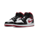 Nike Air Jordan 1 Mid Gym Red Black White 554724-122 White/Gym Red-Black