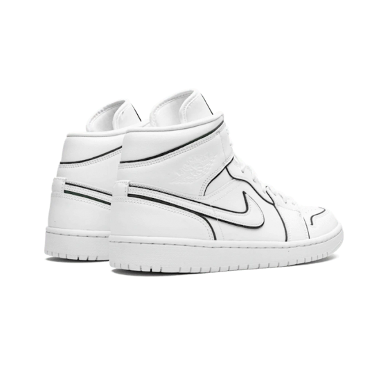 Nike Air Jordan 1 Mid Iridescent Reflective White