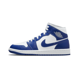 Nike Air Jordan 1 Mid Kentucky Blue BQ6472-104 White/Blue-White 