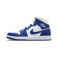 Nike Air Jordan 1 Mid Kentucky Blue BQ6472-104 White/Blue-White