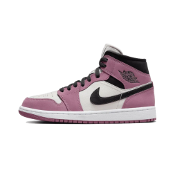 Nike Air Jordan 1 Mid Light Mulberry DC7267-500 Light Mulberry/Light Bone/White/Black