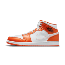 Nike Air Jordan 1 Mid Metallic Orange DM3531-800 White/Metallicorange/Black