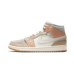 Nike Air Jordan 1 Mid Milan CV3044-100 Sail/Light Bone-String-Shimmer 