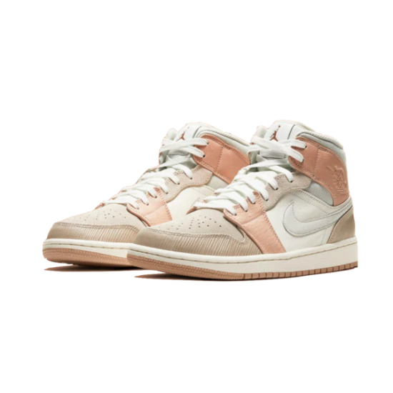 Nike Air Jordan 1 Mid Milan CV3044-100 Sail/Light Bone-String-Shimmer