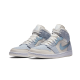 Nike Air Jordan 1 Mid Mixed Textures Blue DA4666-100 Summitwhite/Celestineblue-White