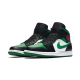 Nike Air Jordan 1 Mid Pine Gree 554725-067 Pinegreen/White-Black-Universityred