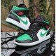 Nike Air Jordan 1 Mid Pine Gree 554725-067 Pinegreen/White-Black-Universityred