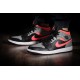 Nike Air Jordan 1 Mid Pink Shadow 554724-059 Black/Hot Punch-Light Smoke Gray