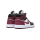 Nike Air Jordan 1 Mid Se Black Dark Beetroot CZ4385-016 Black/White Dark Beetroot