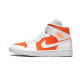 Nike Air Jordan 1 Mid Se Bright Citrus CZ0774-800 Bright Citrus/White