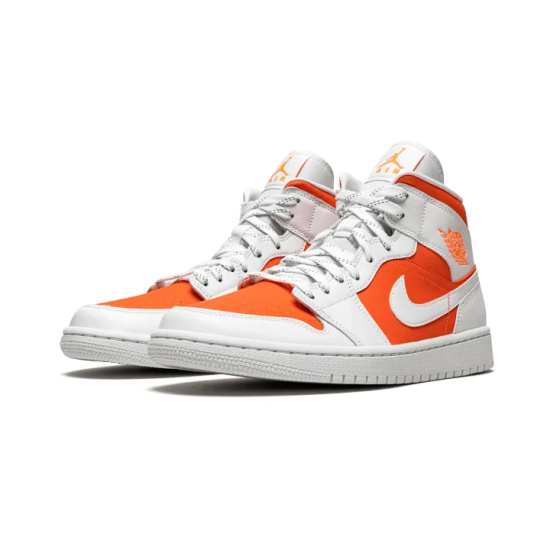 Nike Air Jordan 1 Mid Se Bright Citrus CZ0774-800 Bright Citrus/White