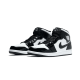 Nike Air Jordan 1 Mid Se Carbon Fiber DD1649-001 Black/Black-White