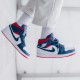 Nike Air Jordan 1 Mid Se Usa 852542-104 White/University Red