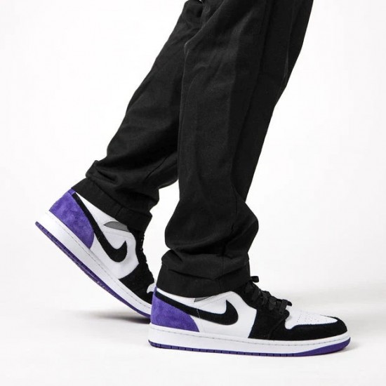 Nike Air Jordan 1 Mid Se Varsity Purple 852542-105 Varisty Purple/White/Black