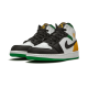 Nike Air Jordan 1 Mid Se White Laser Orange Lucky Green BQ6931-101 White/Laserorange-Black-Luckygreen