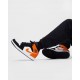 Nike Air Jordan 1 Mid Shattered Backboard 554724-058 Black/Orange/White