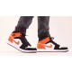 Nike Air Jordan 1 Mid Shattered Backboard 554724-058 Black/Orange/White