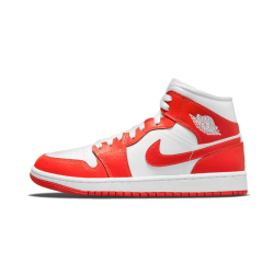 Nike Air Jordan 1 Mid Syracuse BQ6472-104 White/Blue-White 