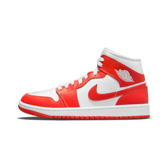 Nike Air Jordan 1 Mid Syracuse BQ6472-104 White/Blue-White