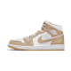 Nike Air Jordan 1 Mid Tan Gum DA8005-100 Sail/Black-Cider-Chile Red