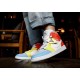 Nike Air Jordan 1 Mid To My First Coach DJ6908-100 White/Opti Yellow/Zitron/Psychic Blue