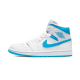 Nike Air Jordan 1 Mid Unc BQ6472-114 Universityblue/White