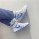 Nike Air Jordan 1 Mid Unc BQ6472-114 Universityblue/White