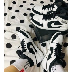 Nike Air Jordan 1 Mid White Black  