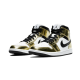 Nike Air Jordan 1 Mid White Metallic Gold DC1420-700/DC1419-700 Metallic Gold/White/Black