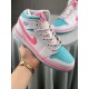 Nike Air Jordan 1 Mid White Pink Green Soar 555112-102 White/Digitalpink-Auroragreen-Soar