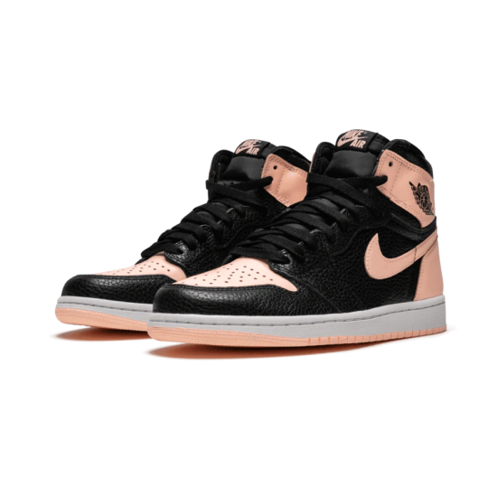 Nike Air Jordan 1 Retro High Black Crimson Tint 555088-081 Black/Crimson Tint-White-Hyper Pink-Mystic Green