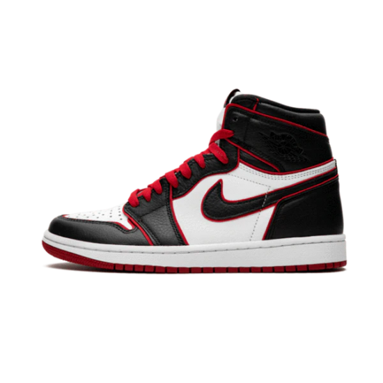 Nike Air Jordan 1 Retro High Bloodline 555088-062 Black/Gym Red-White