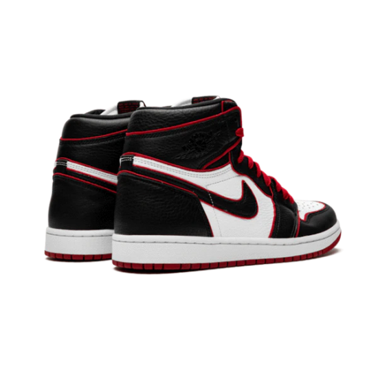 Nike Air Jordan 1 Retro High Bloodline 555088-062 Black/Gym Red-White