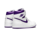 Nike Air Jordan 1 Retro High Court Purple (2021) CD0461-151 White/Purpleshort