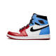 Nike Air Jordan 1 Retro High Fearless Unc Chicago CK5666-100 White/University Blue-Black-Varsity Red