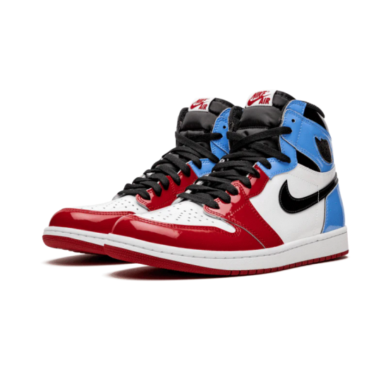 Nike Air Jordan 1 Retro High Fearless Unc Chicago CK5666-100 White/University Blue-Black-Varsity Red