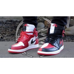 Nike Air Jordan 1 Retro High Homage To Home 861428-061 Black/Universityred-White