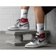 Nike Air Jordan 1 Retro High Light Smoke Grey 555088-126 Black-White-Smoke Grey