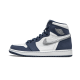 Nike Air Jordan 1 Retro High Midnight Navy (2020) DC1788-100 White/Midnight Navy-Metallic Silver