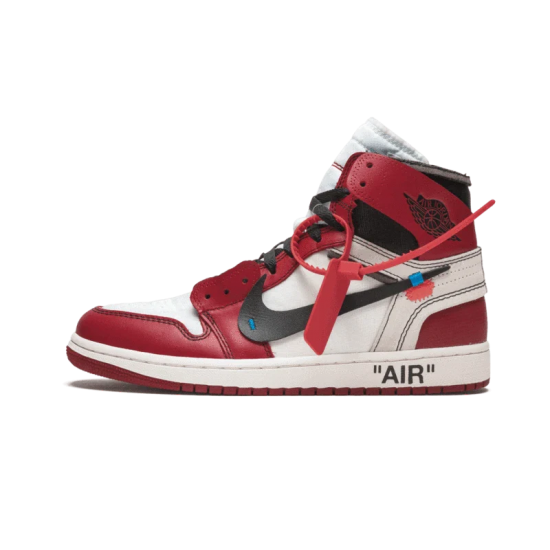 Nike Air Jordan 1 Retro High Off-White Chicago &#8220;The Ten&#8221; AQ0818-100 White/Red/Black