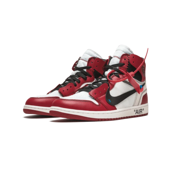 Nike Air Jordan 1 Retro High Off-White Chicago &#8220;The Ten&#8221; AQ0818-100 White/Red/Black