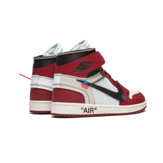 Nike Air Jordan 1 Retro High Off-White Chicago &#8220;The Ten&#8221; AQ0818-100 White/Red/Black