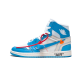 Nike Air Jordan 1 Retro High Off-White University Blue AQ0818-148 White/Darkpowderblue-Cone