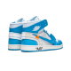 Nike Air Jordan 1 Retro High Off-White University Blue AQ0818-148 White/Darkpowderblue-Cone