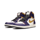 Nike Air Jordan 1 Retro High Og Defiant Nike Sb La To Chicago CD6578-507 Court Purple/Black-Sail-University Gold