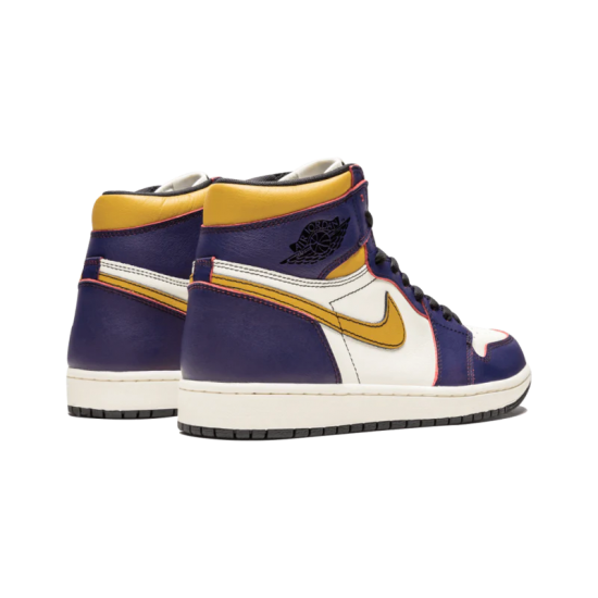 Nike Air Jordan 1 Retro High Og Defiant Nike Sb La To Chicago CD6578-507 Court Purple/Black-Sail-University Gold