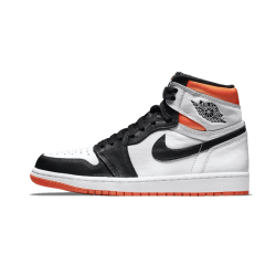 Nike Air Jordan 1 Retro High Og Electro Orange 555088-180 White/Electro Orange/Black 